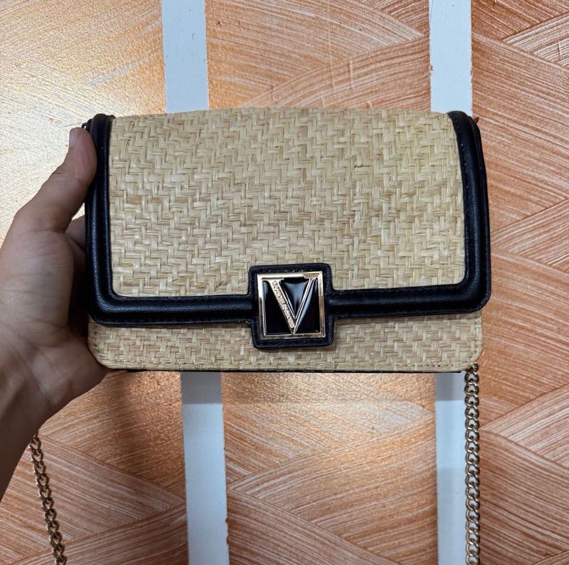 Victoria's Secret Straw Crossbody Bag