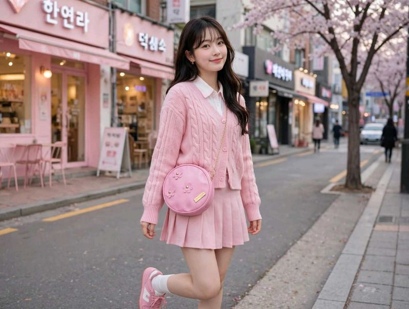 cute pink sling bag 🩷