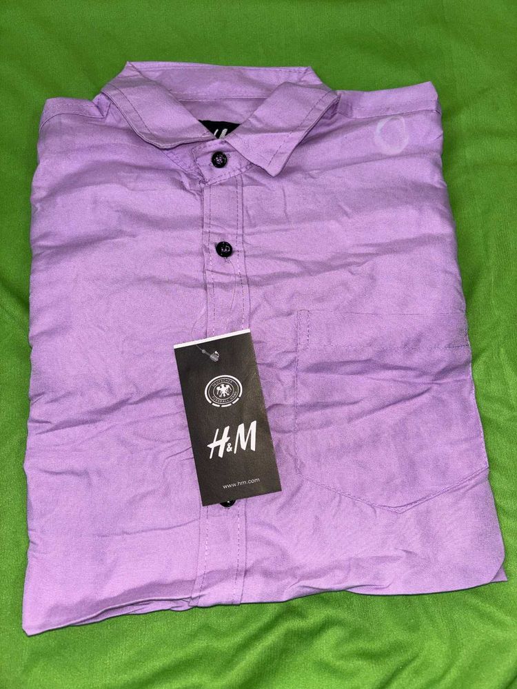 Men's H&amp;M Lavender Shirt