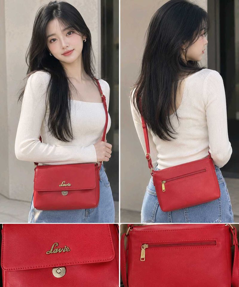 Lavie Red  Purse