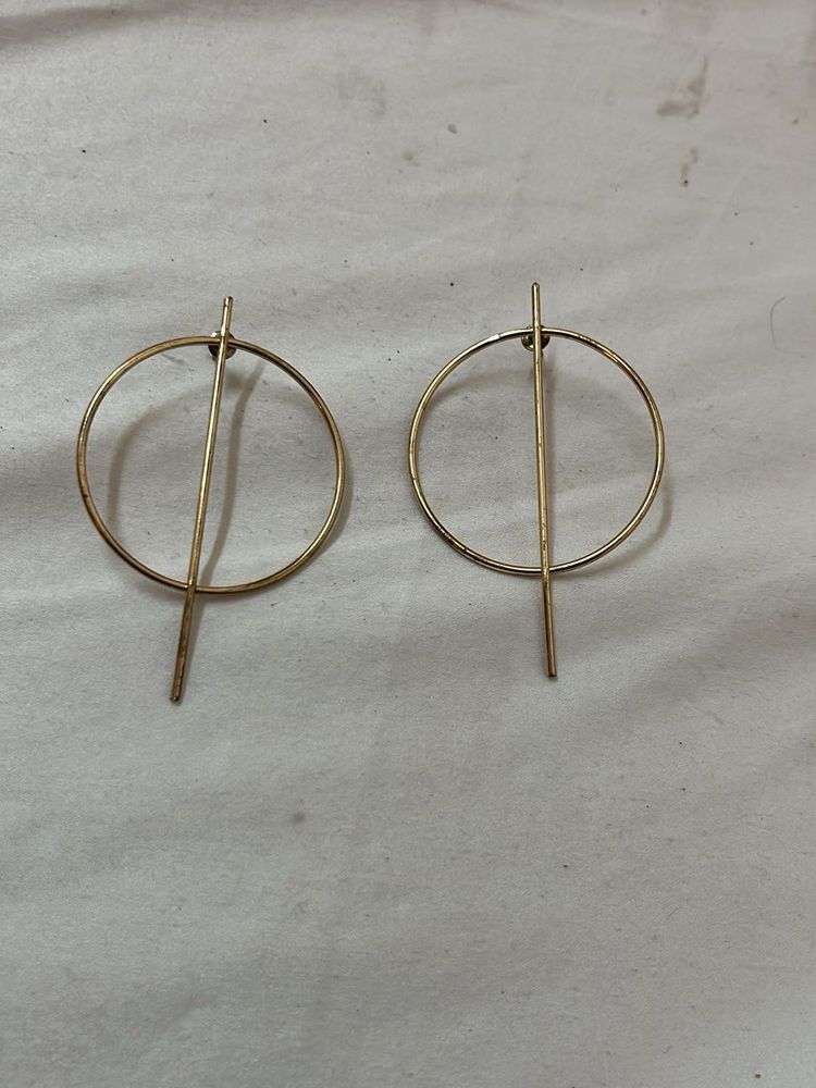 Geometric Hoop Earrings