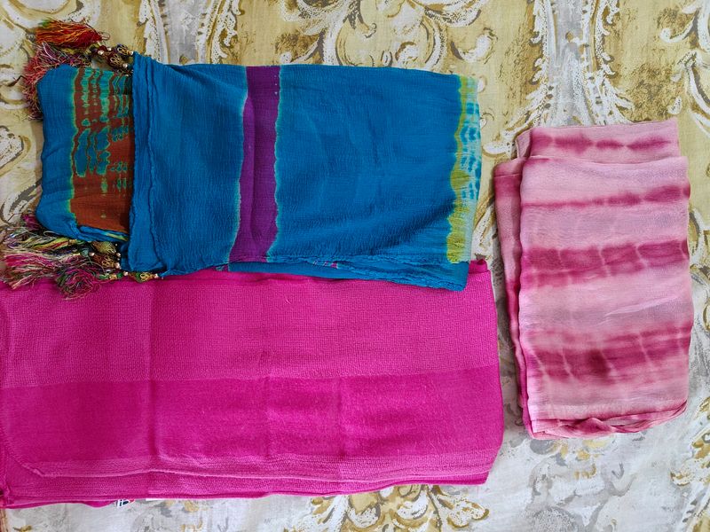 Burgundy Faded Dupatta