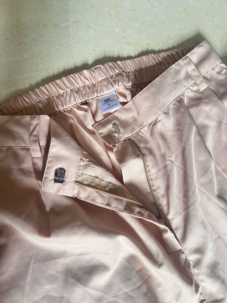 Peach Korean Formal Pants (L size)