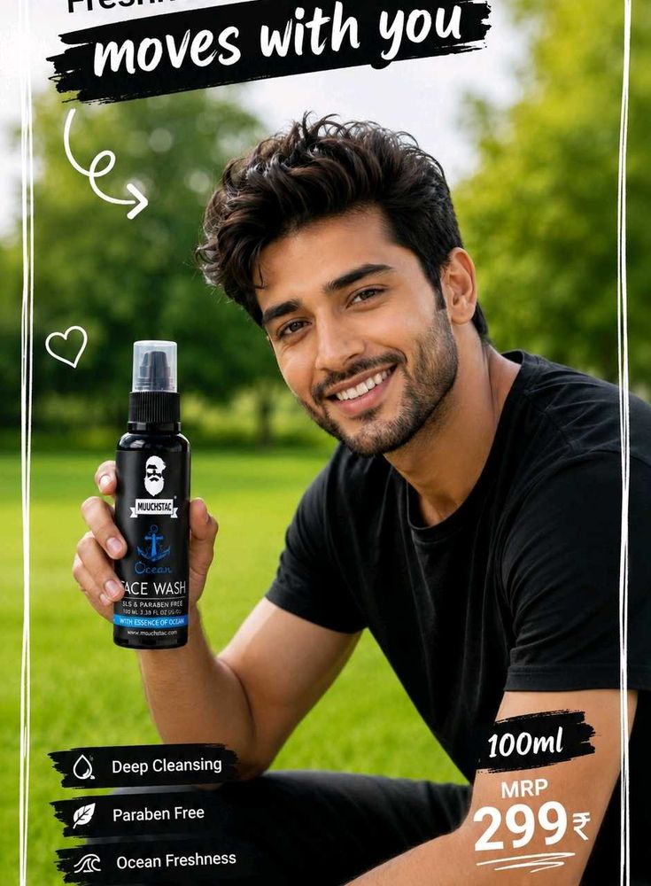 muustac Ocean Face Wash