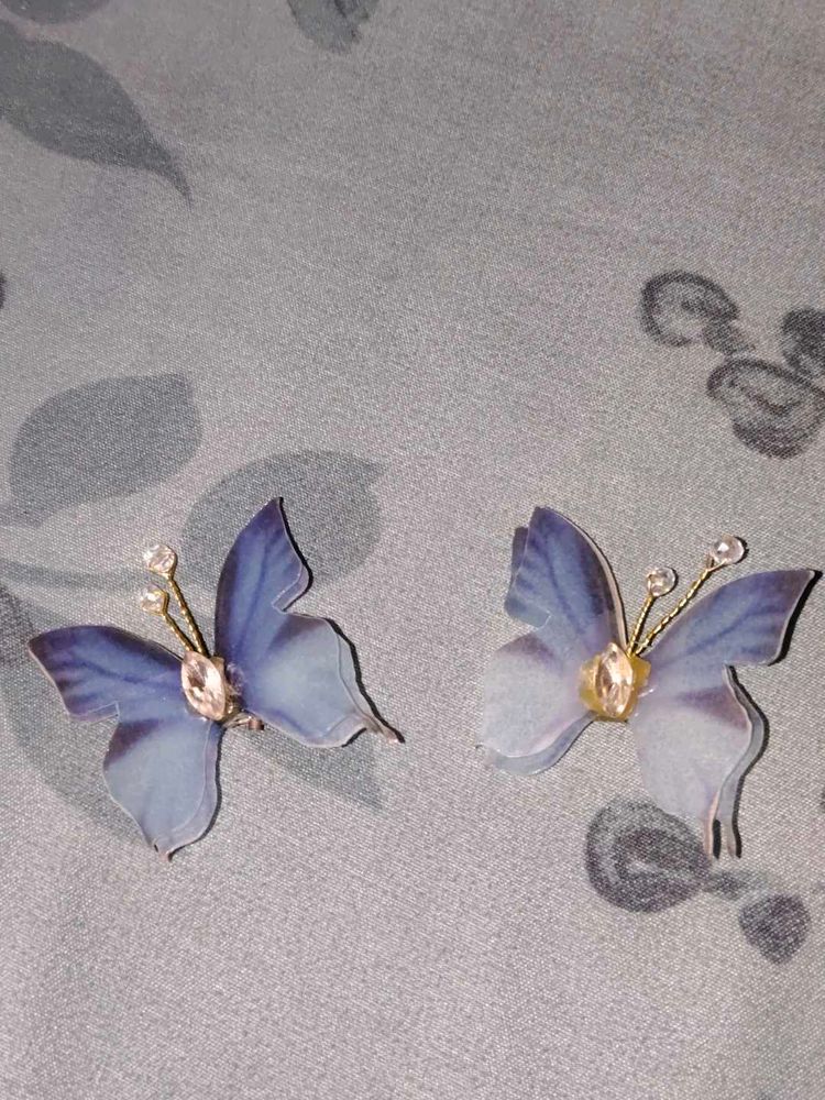 Beautiful Butterfly Hairpins