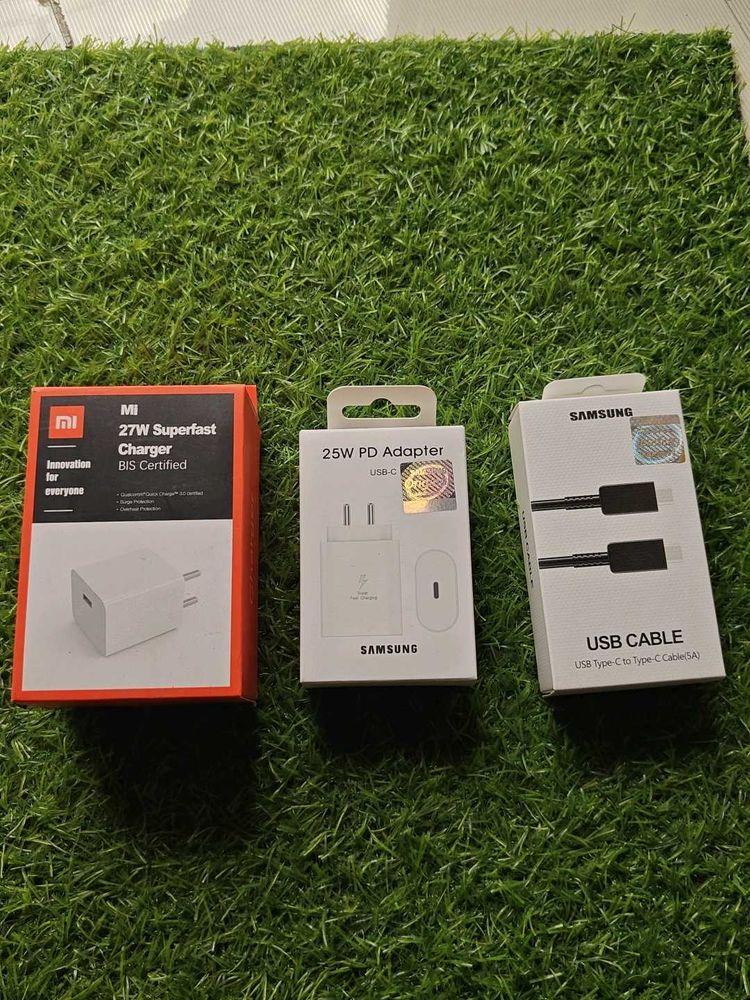 Mi &amp; Samsung Chargers &amp; USB Cable