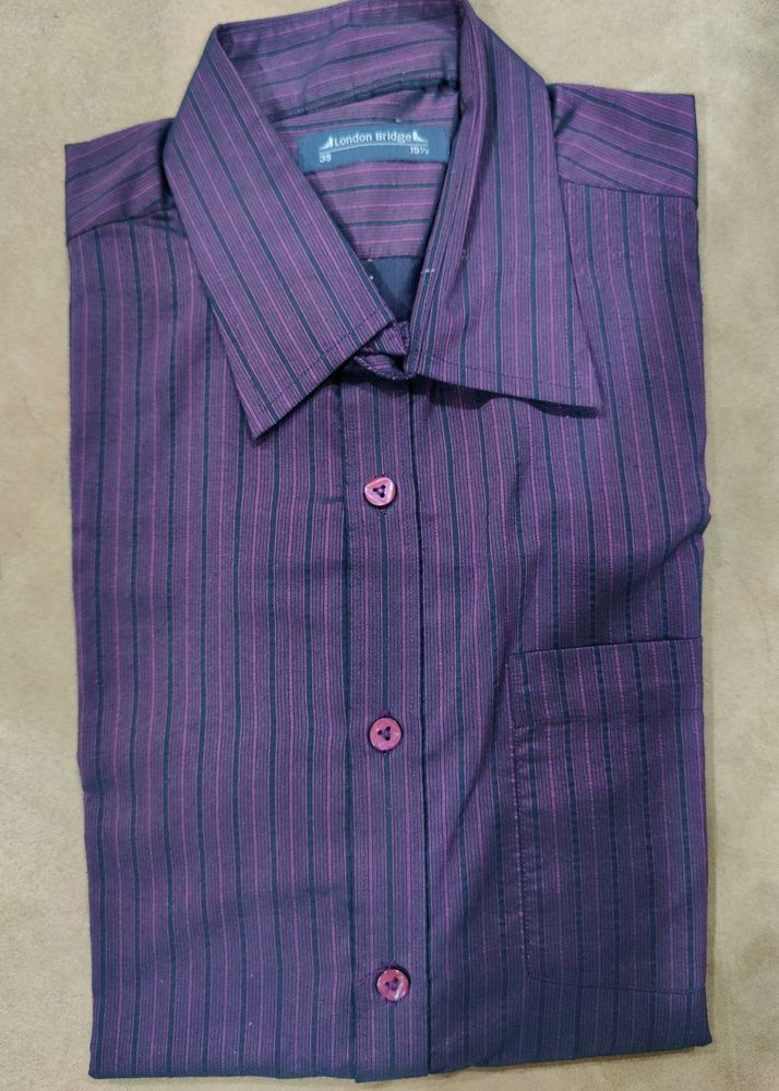 London Bridge Party Wear Shirt (S-39)
