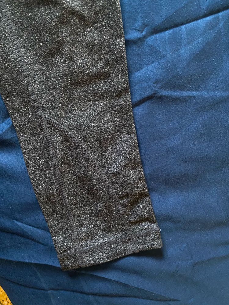 charcoal black sport Heathered Leggings