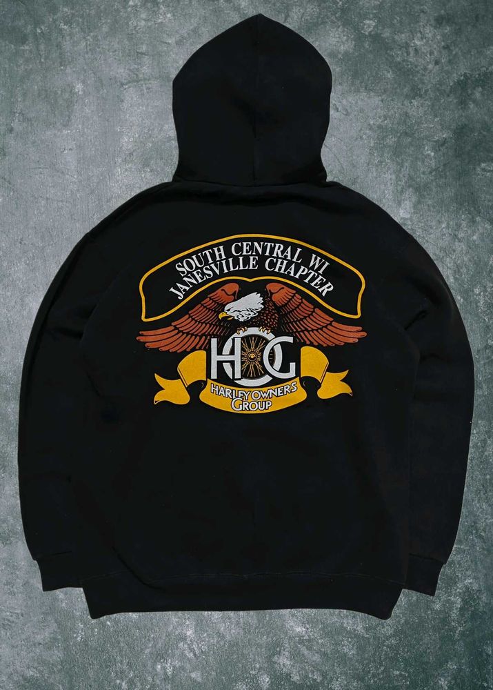Harley Davidson 2000s H.O.G Janesville Hoodie