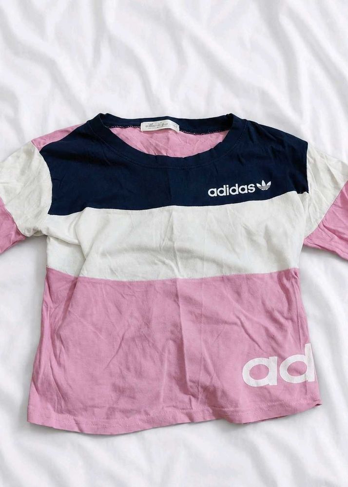Adidas Color Block T-Shirt