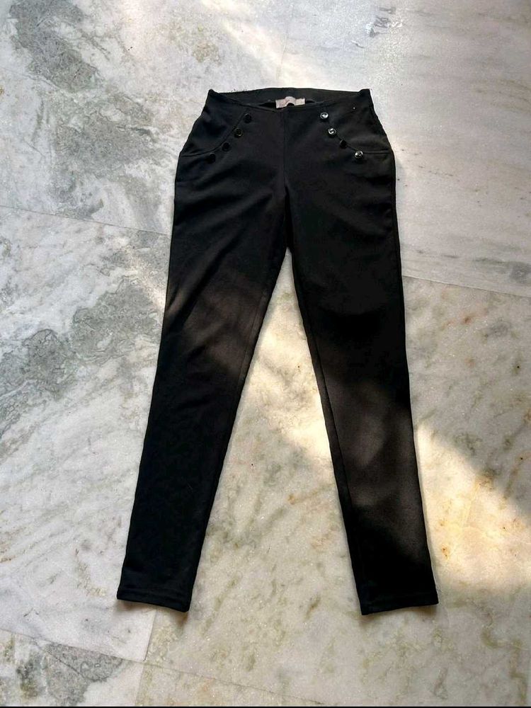 Vero Moda Black Chic Trousers