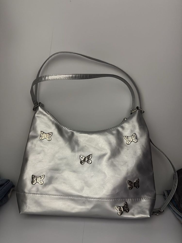 Silver Butterfly Shoulder Bag Europe