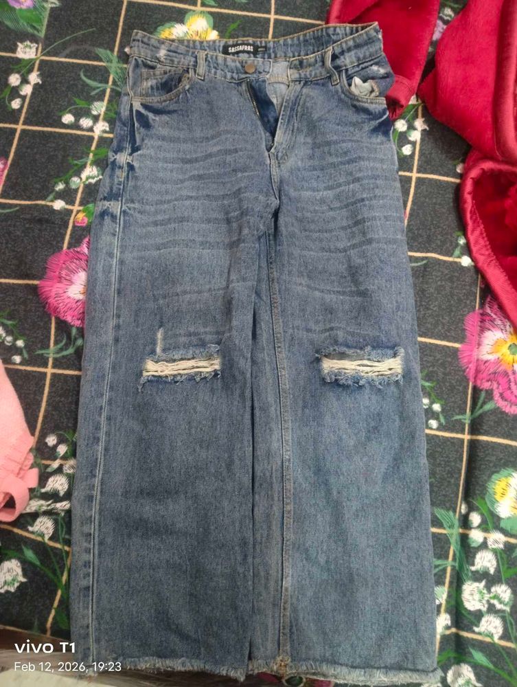 Ripped Denim Jeans