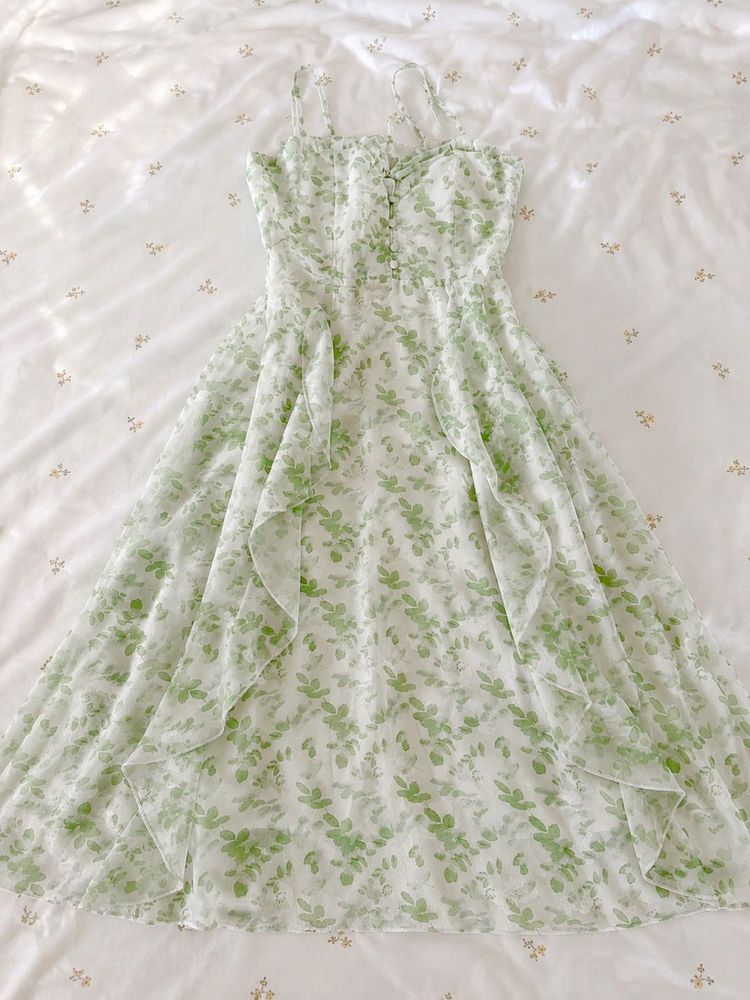 Meadow Muse Ruffle Dress
