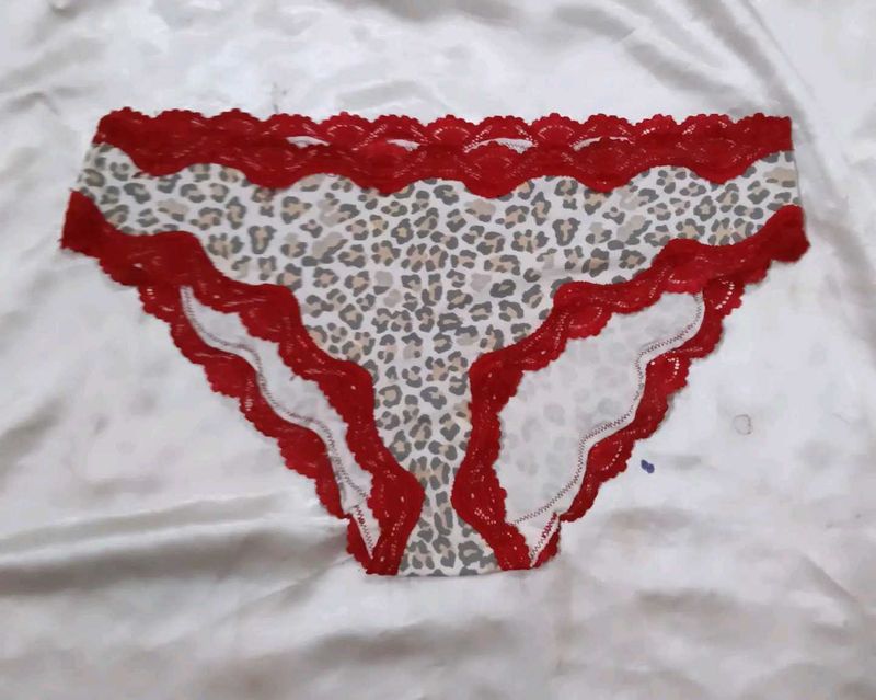 Leopard Print Lace Panty