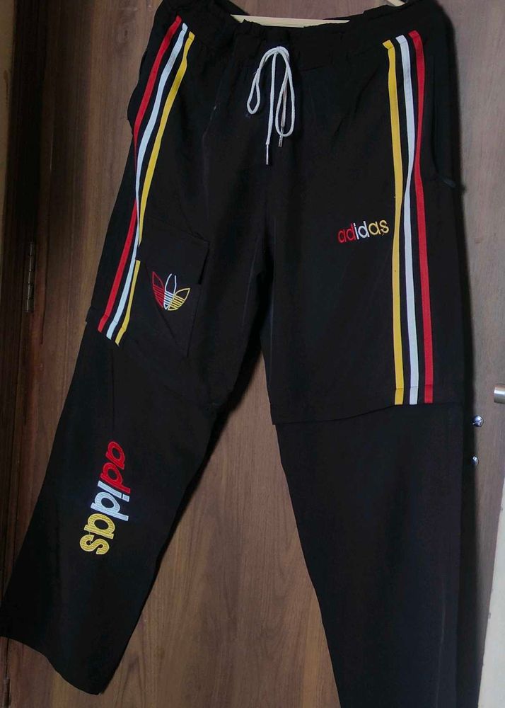 Adidas Black Cargo Pants