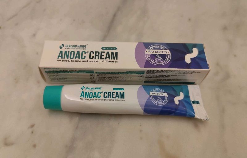 ANOAC Cream for Piles, Fissure