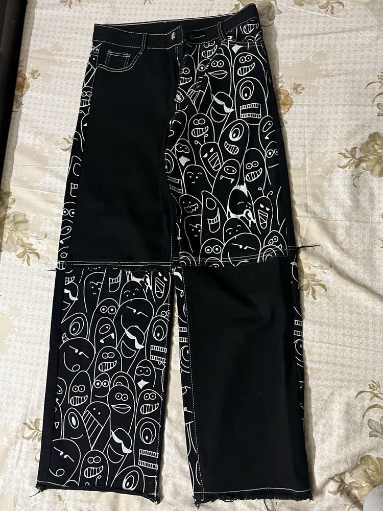 Casual Graphic Pants