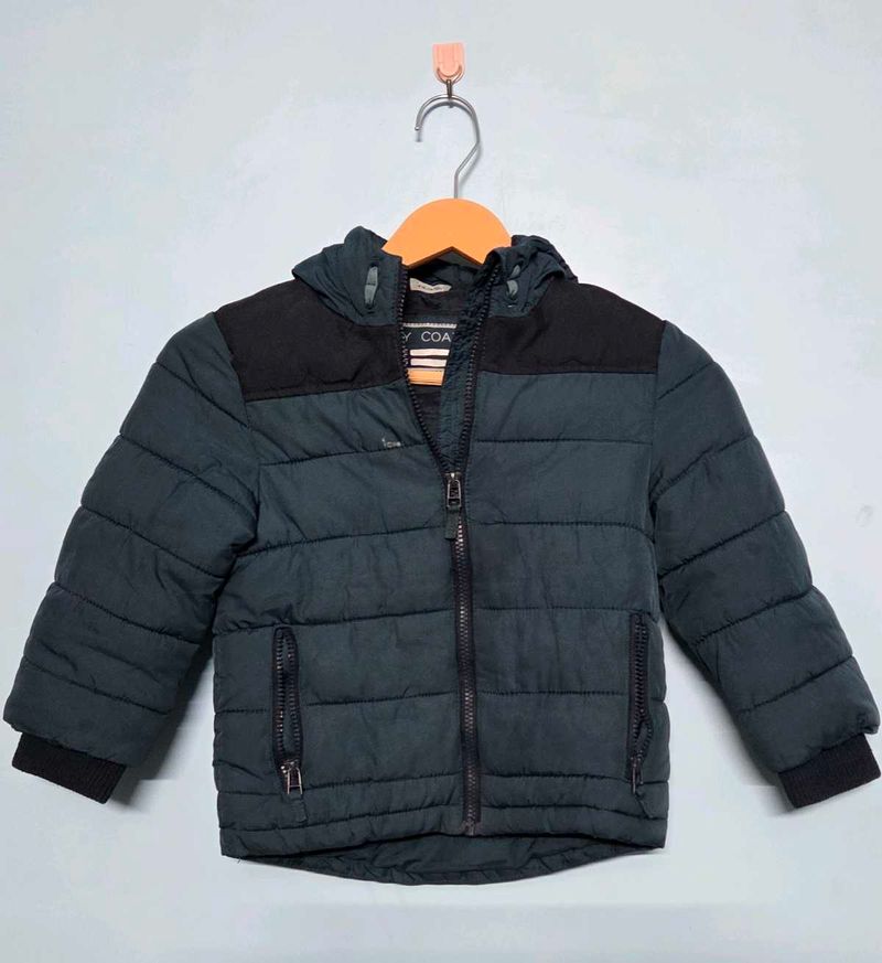 Boy's Cozy Winter Puffer Jacket