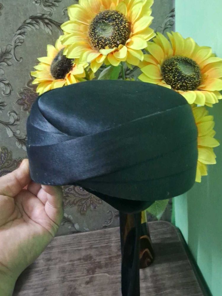 Elegant Black Turban