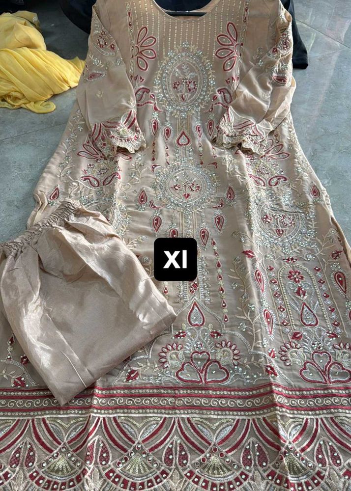 Elegant Embroidered Kurta Set