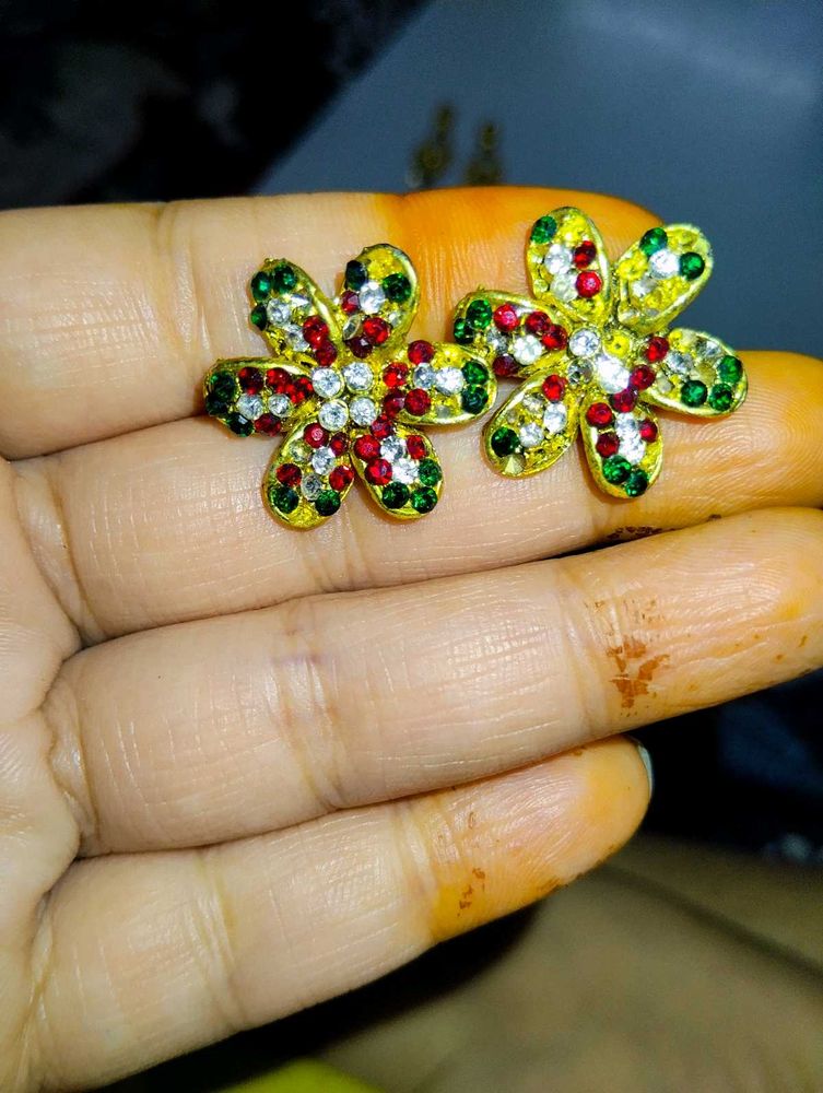 Flower Stud Earrings