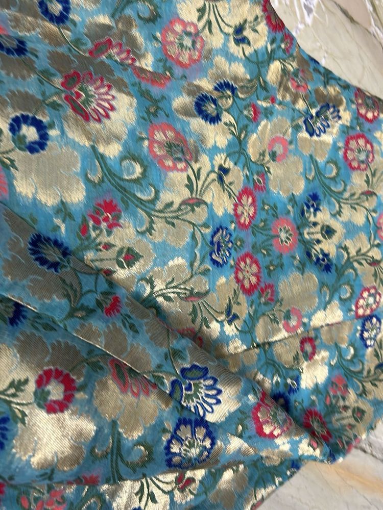 Beautiful Ethnic Palazzo Pants of Brocade fabric