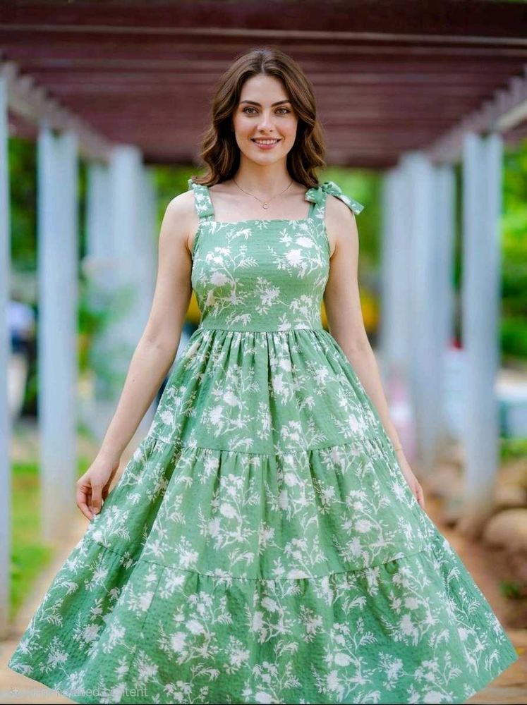 Floral Printed Strap Dress Style Union
