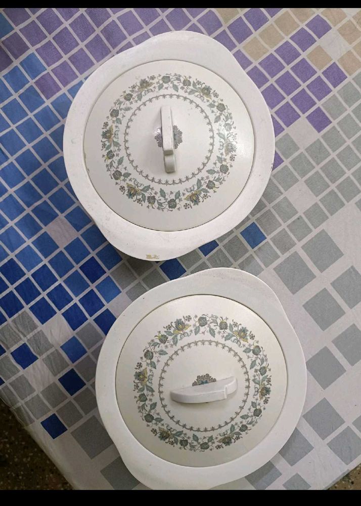 Combo Of Unbreakable Bowls With Lid