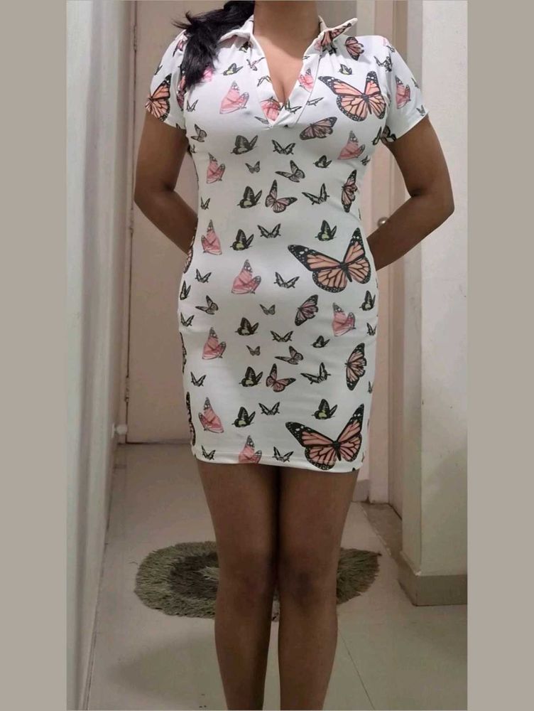 Butterfly Mini Dress