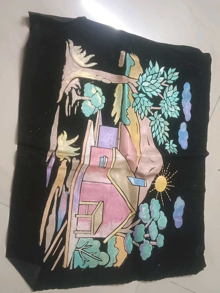 hand made embose painting