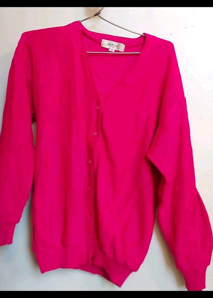 Pink Cardigan