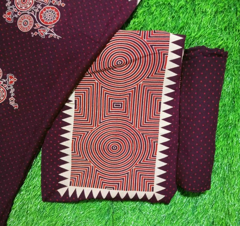 Pure Jaipuri Rayon Unstitched Suit