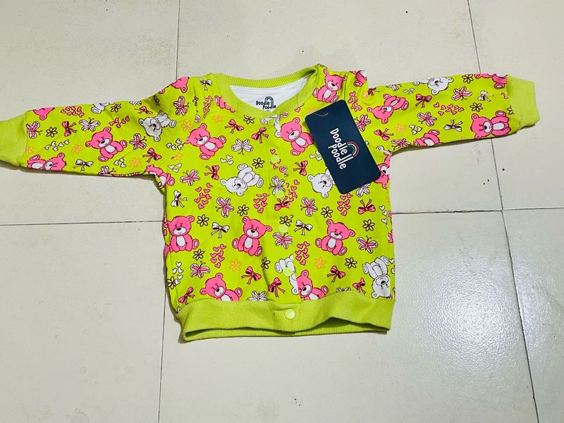Baby Girl Full Sleev Sweatshirt