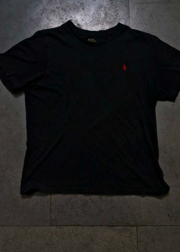 Black Polo T-Shirt