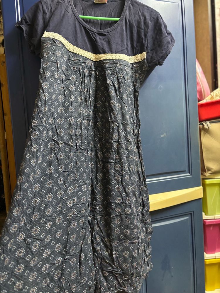 Maternity Feeding Short Gown/Maxi for newmoms
