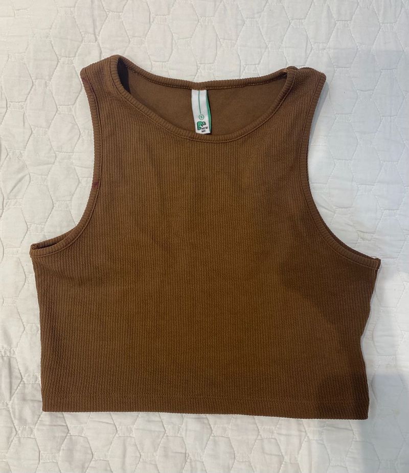 Newme Perfect brown tank top