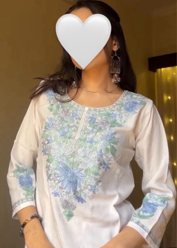 kashmiri style kurti