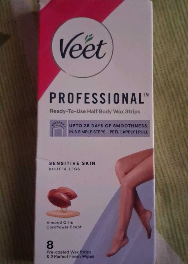 Veet Professional Ready-to-Use Wax Strips
