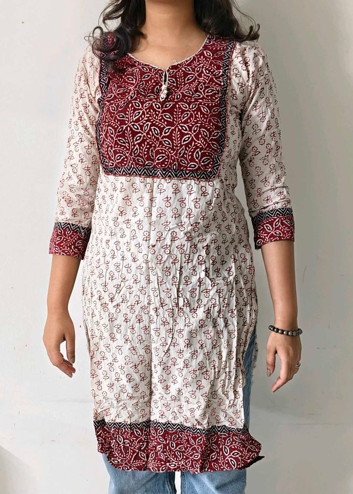 Block Print Kurta