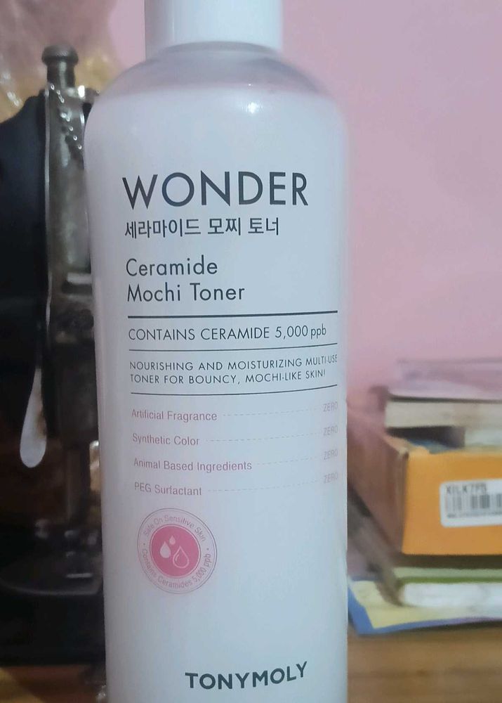TONYMOLY Wonder Ceramide Mochi Toner 500ml - Unope
