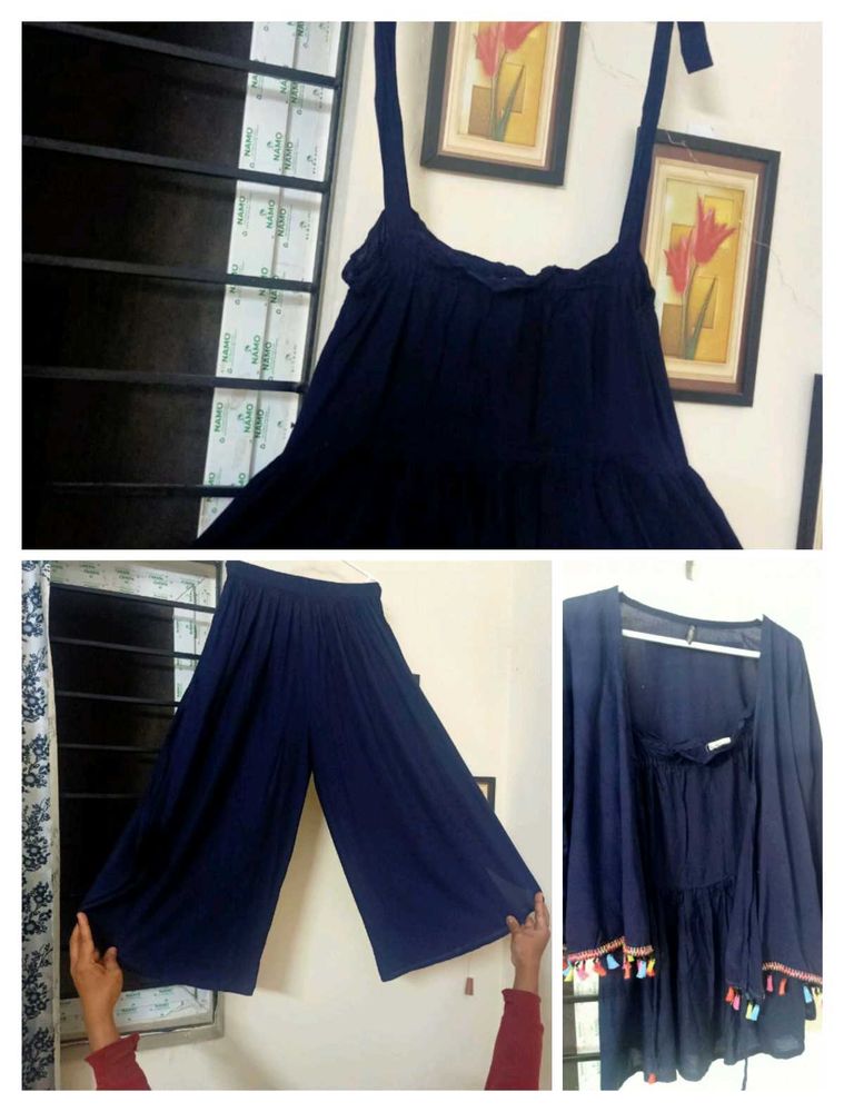 Women's Inweave Blue Dress