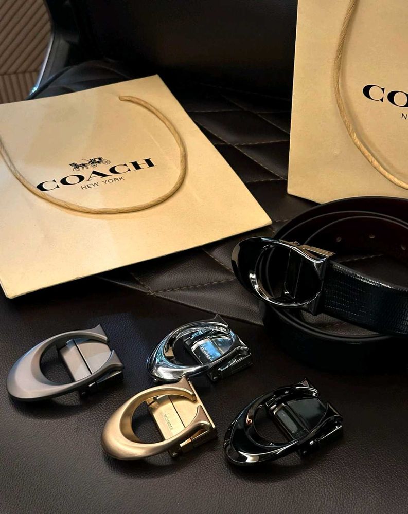 Coach Unisex Belts Premium Stick Exclusive