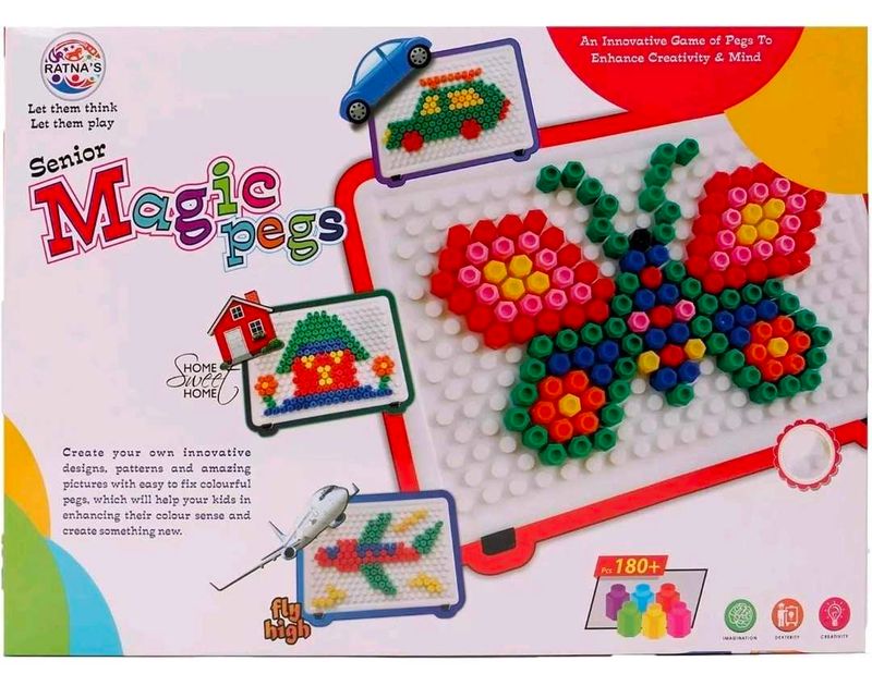 Ratna's Senior Magic Pegs Game