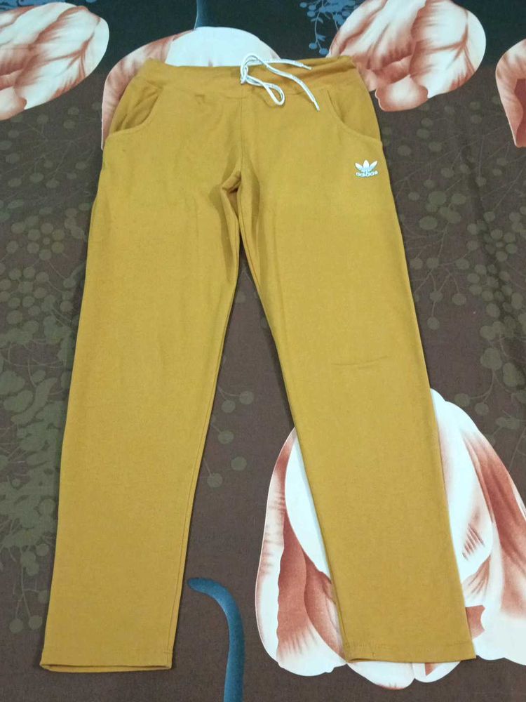 Adidas Yellow Sweatpants