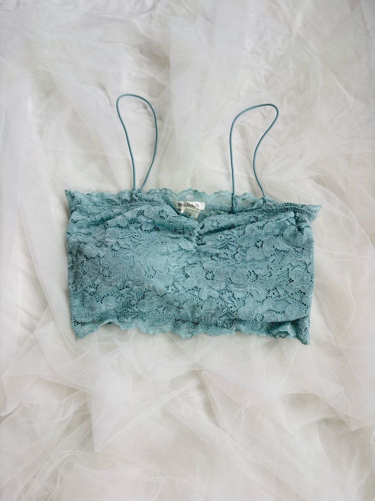 Lace Bralette Crop Top