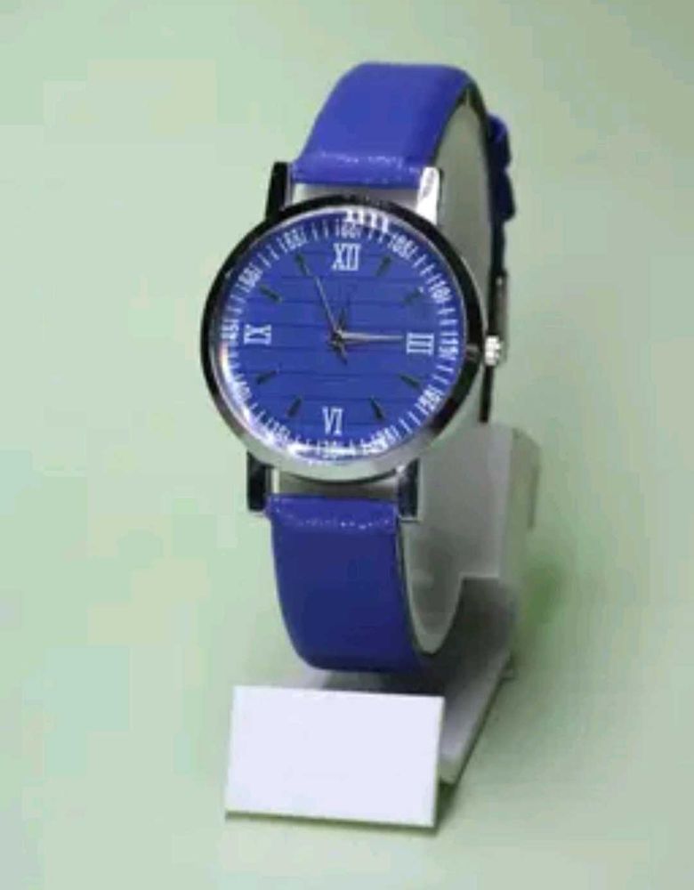 Stylish Blue Analog Watch