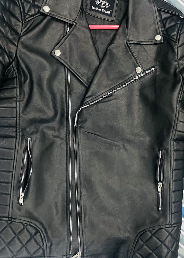 It Is Synthetic Leather Jacket New