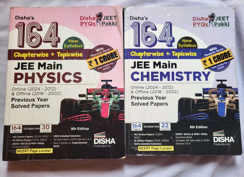JEE MAINS PHYSICS AND CHEMISTRY CHAPTER WISE PYQ.