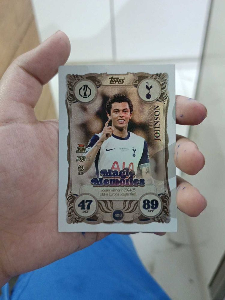 Topps Magic Memories Football Card